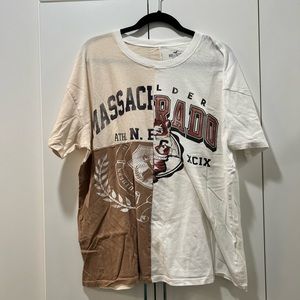 Hollister Split Design Massachusetts/Colorado Shirt